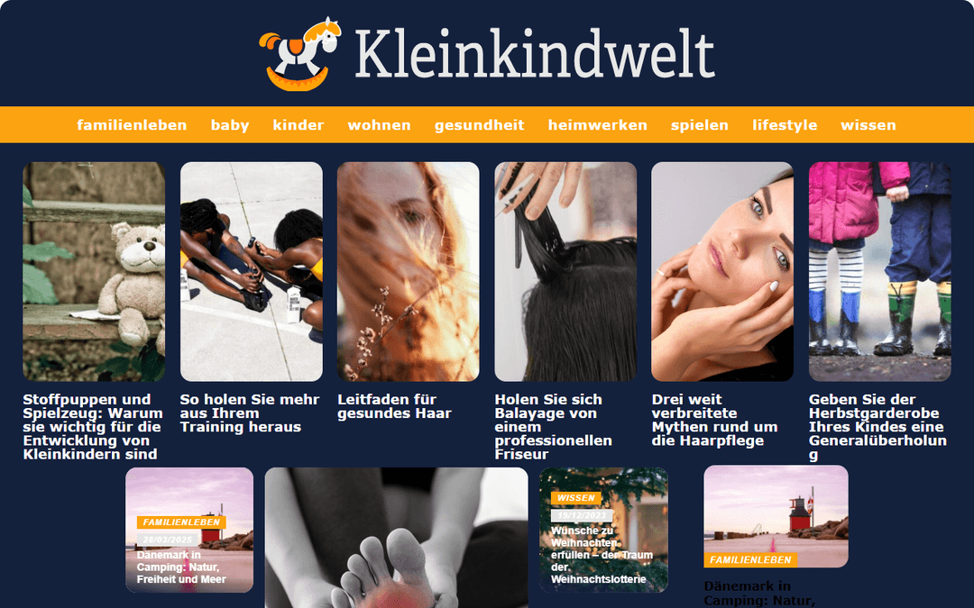 kleinkindwelt.de publisher screenshot