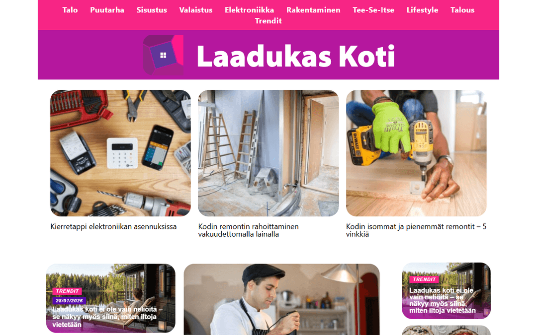 laadukaskoti.fi publisher screenshot