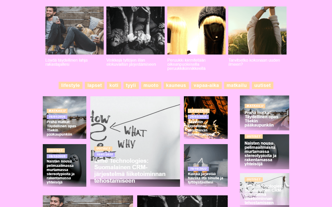 ladyboss.fi publisher screenshot