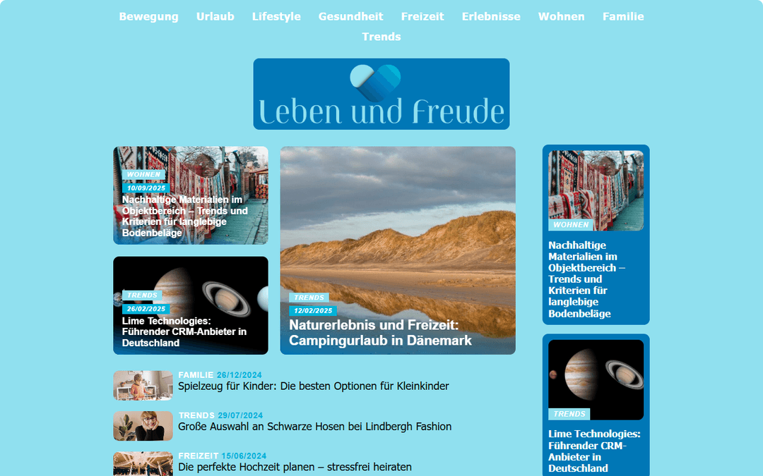 lebenundfreude.de publisher screenshot
