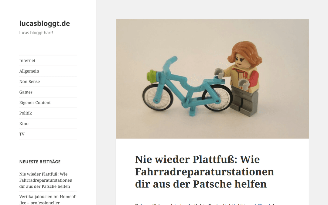 lucasbloggt.de publisher screenshot