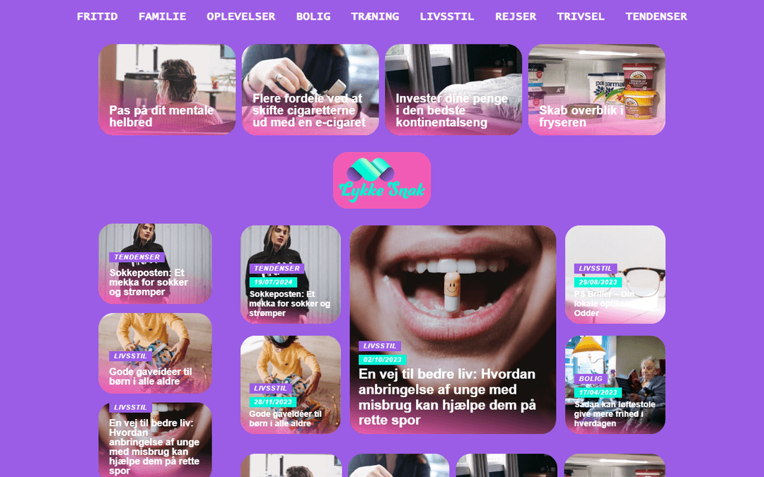 lykkesnak.dk publisher screenshot