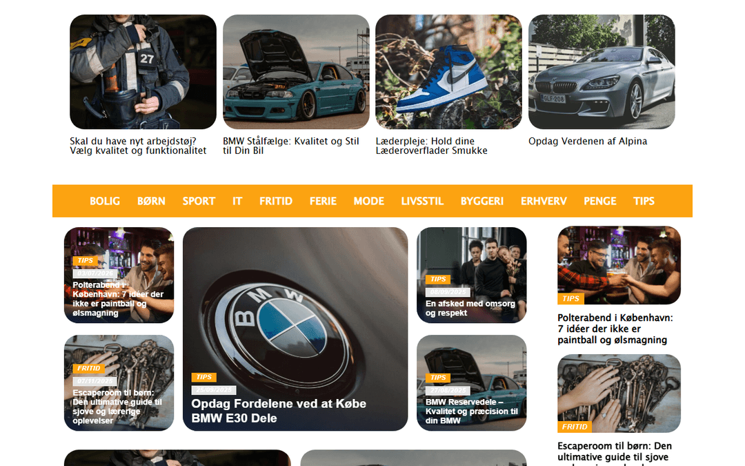 mandeforum.dk publisher screenshot