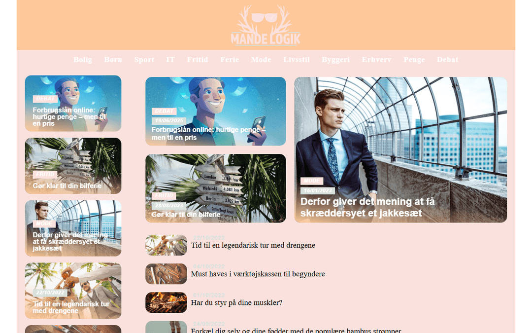 mandelogik.dk publisher screenshot
