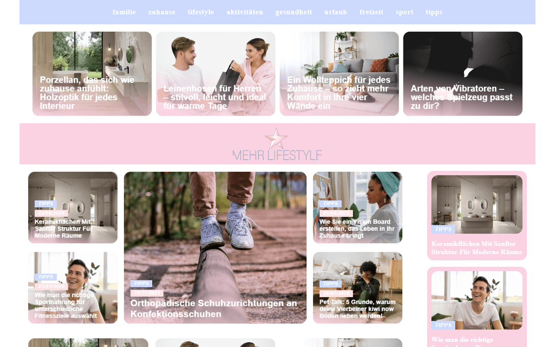 mehrlifestyle.de publisher screenshot