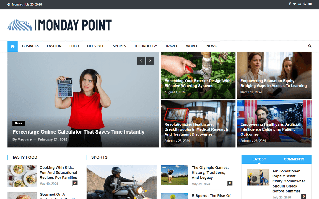 mondaypoint.com publisher screenshot
