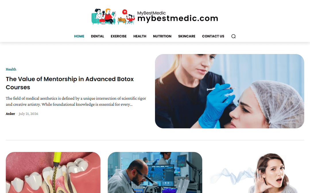 Screenshot des Publishers mybestmedic.com