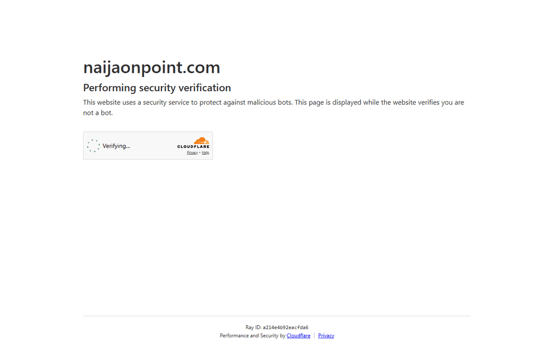 Screenshot des Publishers naijaonpoint.com