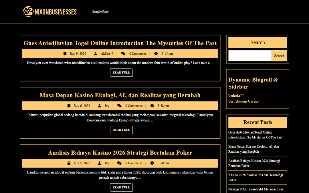 nixonbusinesses.de publisher screenshot