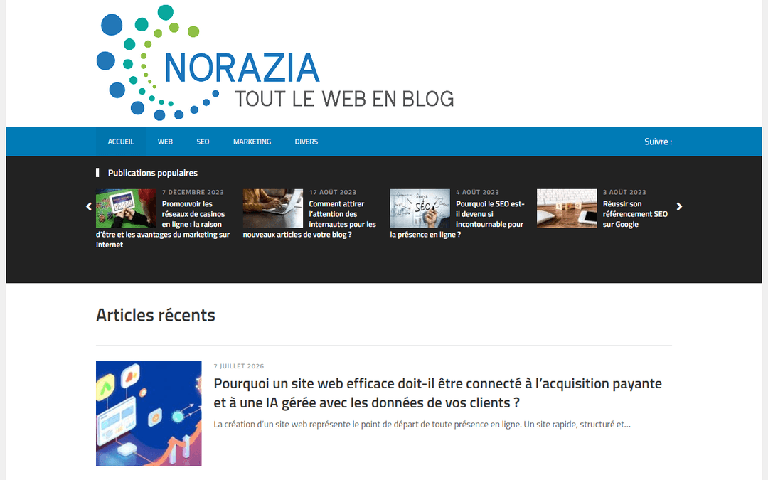 norazia.fr publisher screenshot