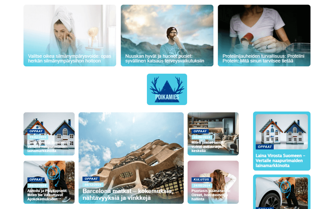 poikamies.fi publisher screenshot