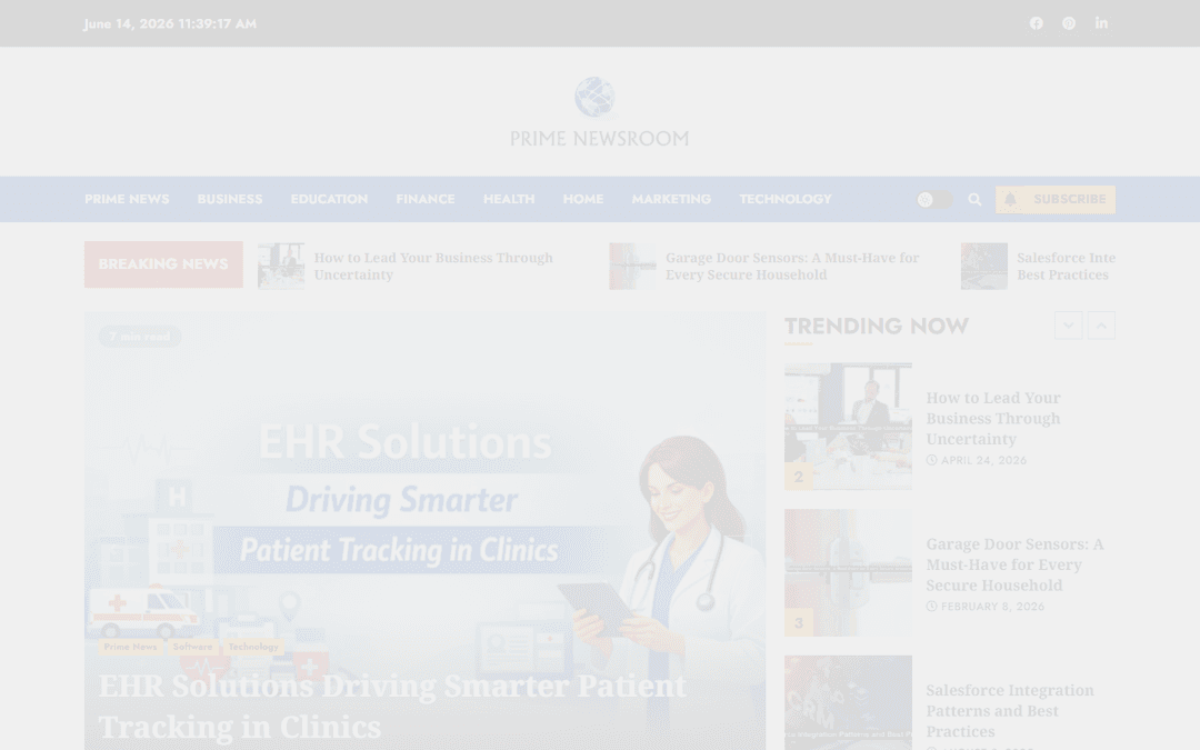 primenewsroom.com publisher screenshot