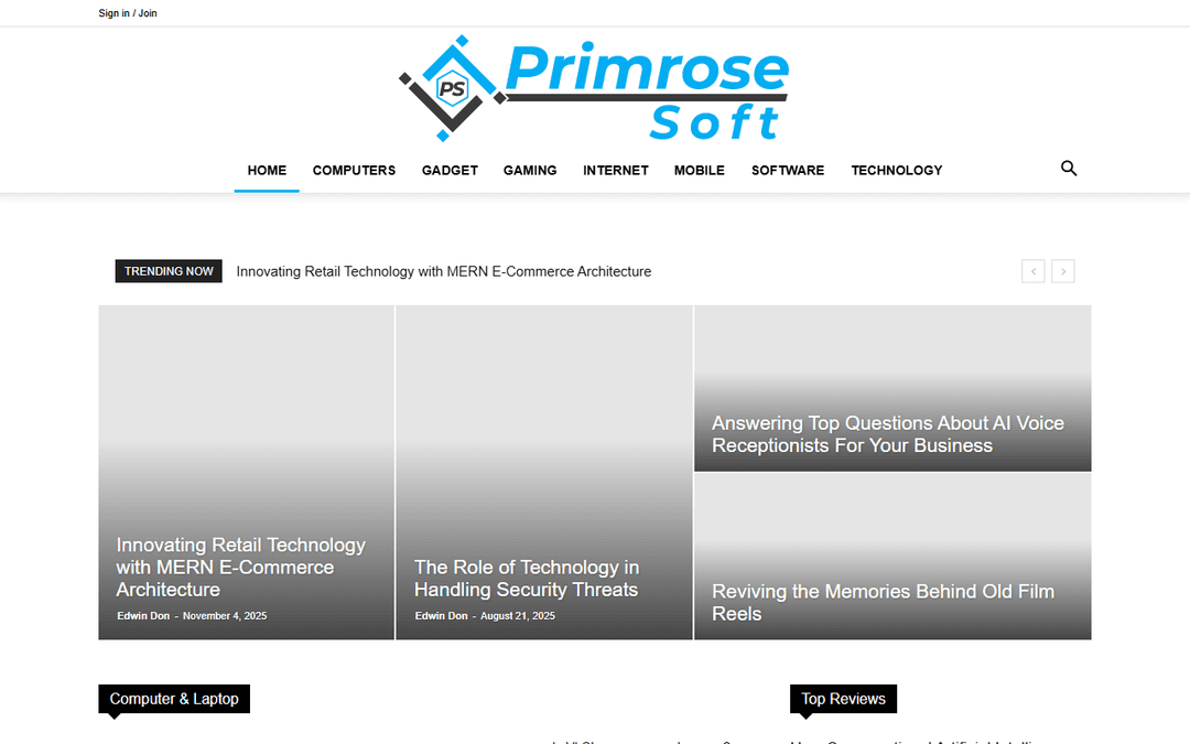 primrose-soft.com publisher screenshot
