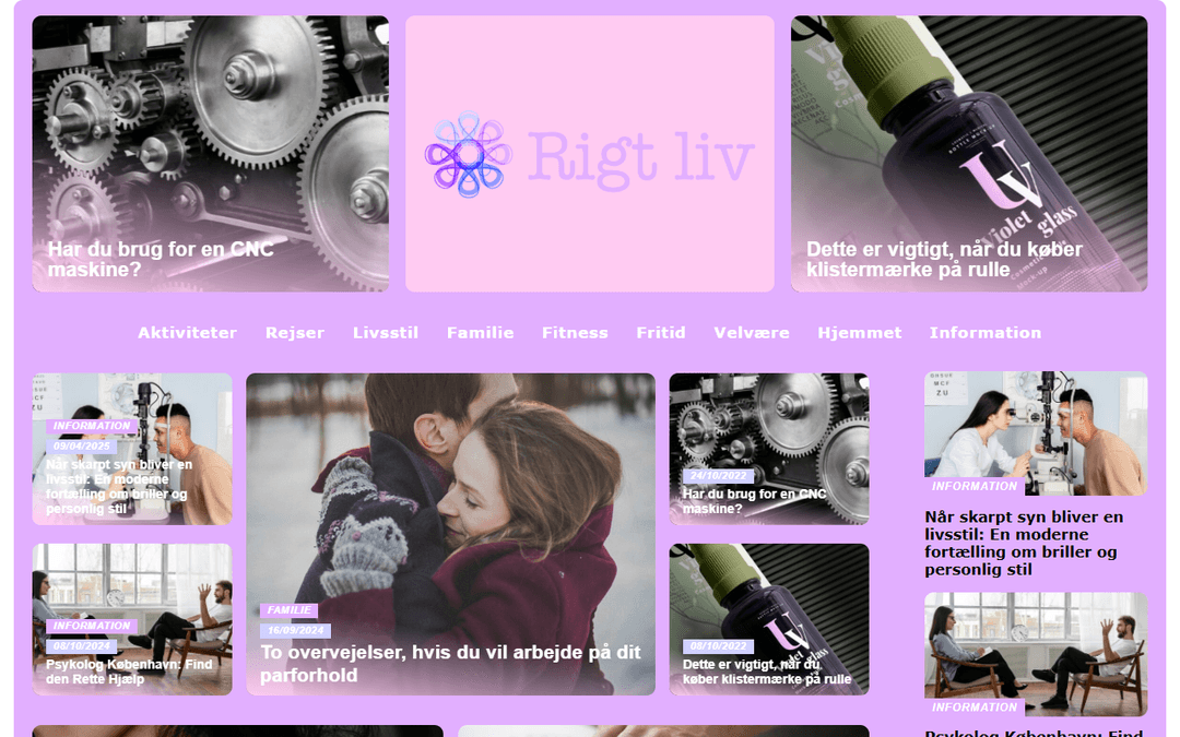 rigtliv.dk publisher screenshot
