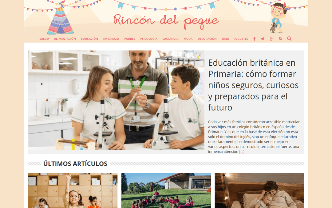 rincondelpeque.com publisher screenshot