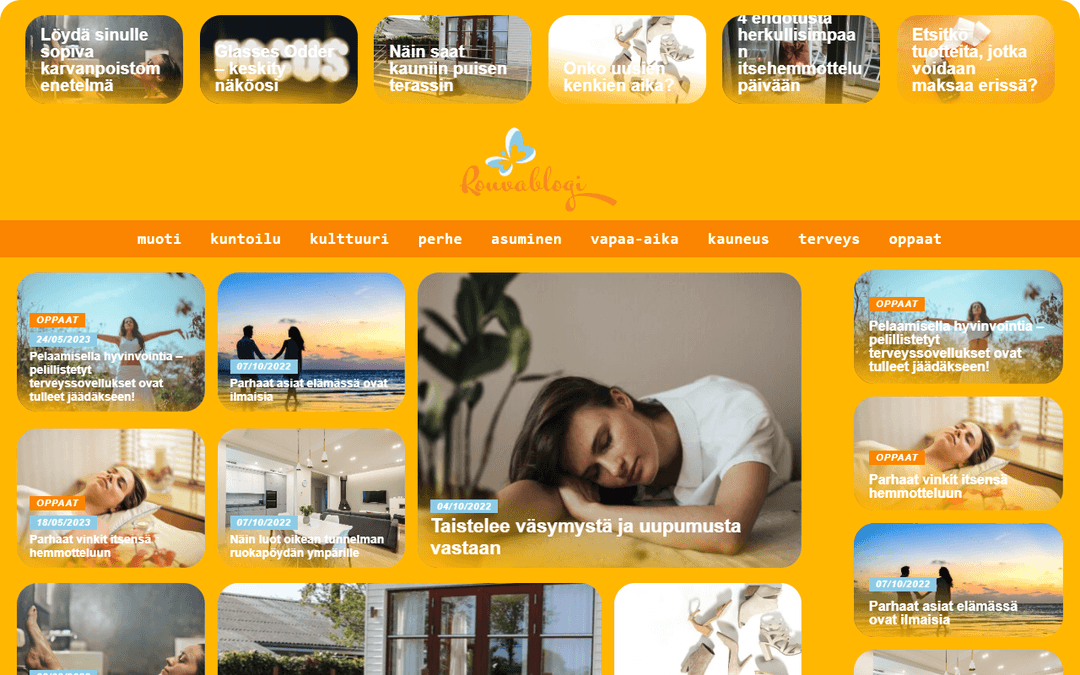 rouvablogi.fi publisher screenshot