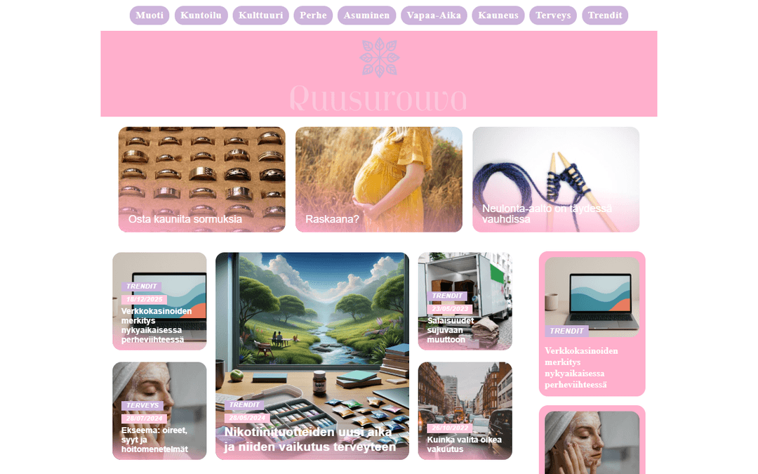 ruusurouva.fi publisher screenshot