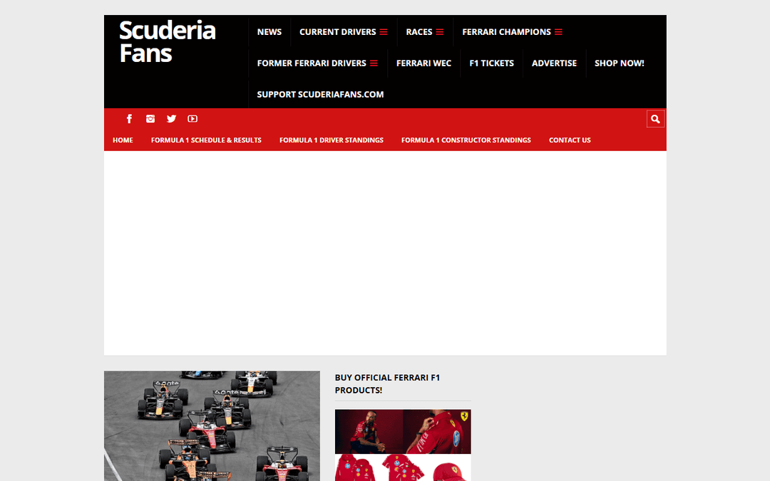 scuderiafans.com publisher screenshot