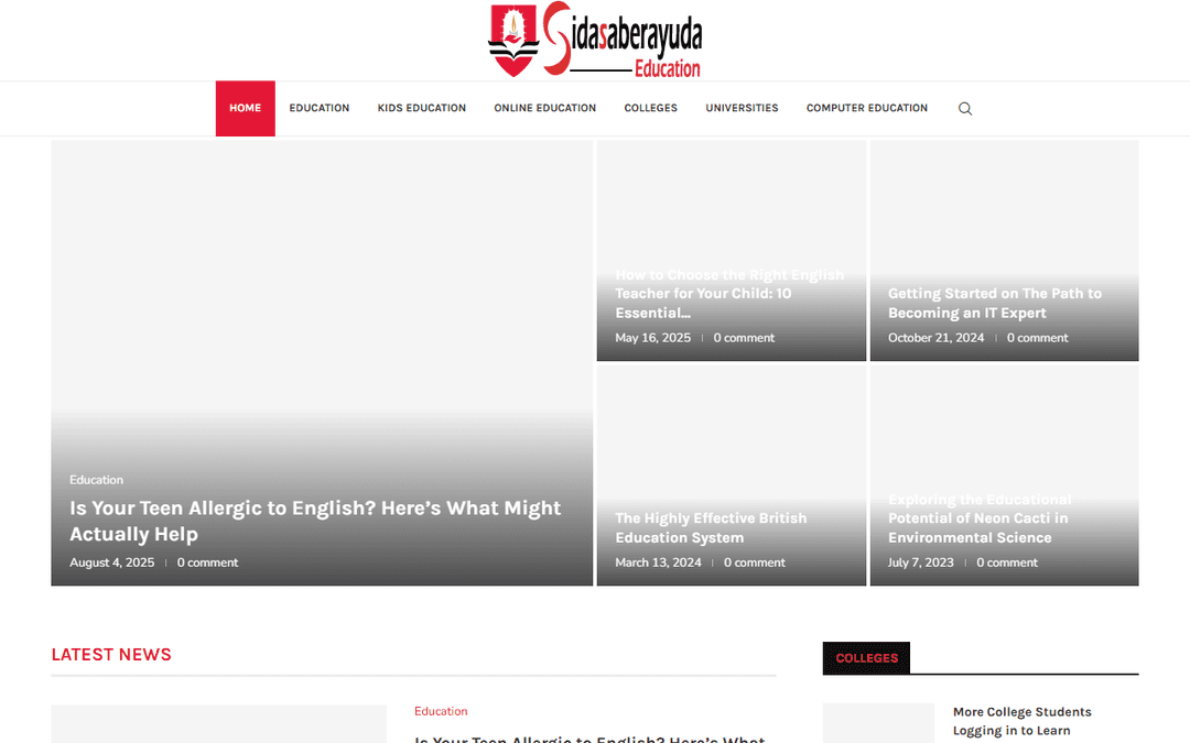 sidasaberayuda.com publisher screenshot