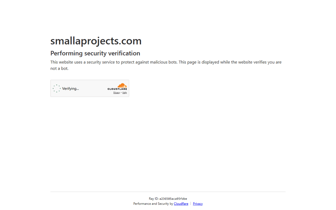 smallaprojects.com publisher screenshot