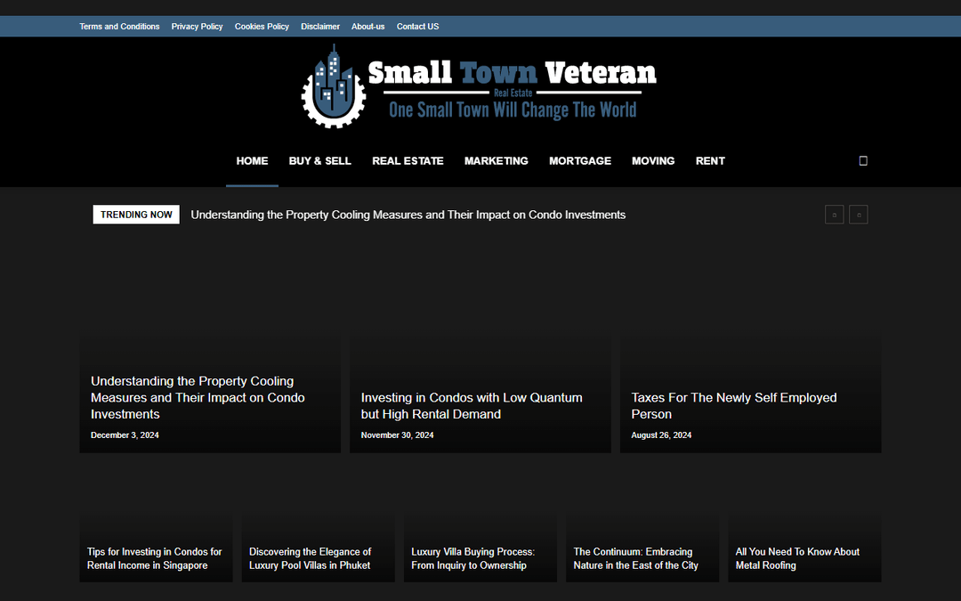 smalltownveteran.net publisher screenshot