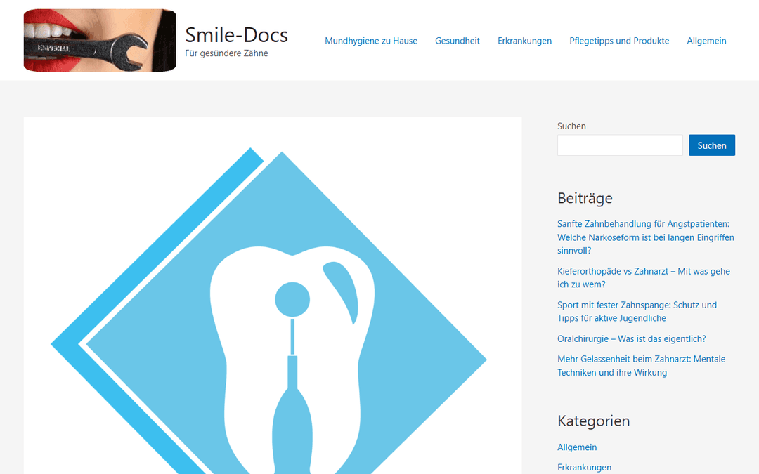 smile-docs.de publisher screenshot
