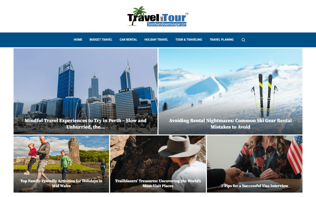 sonhandoemviajar.com publisher screenshot
