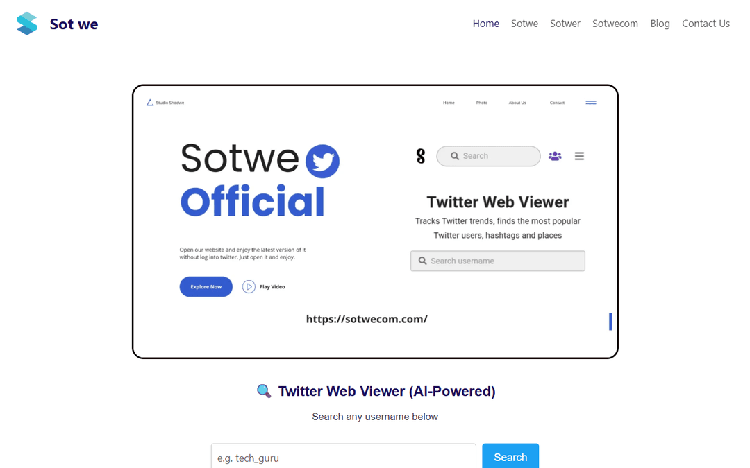 sotwecom.com publisher screenshot