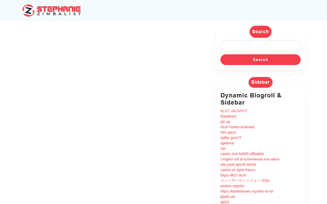 stephaniezimbalist.com publisher screenshot