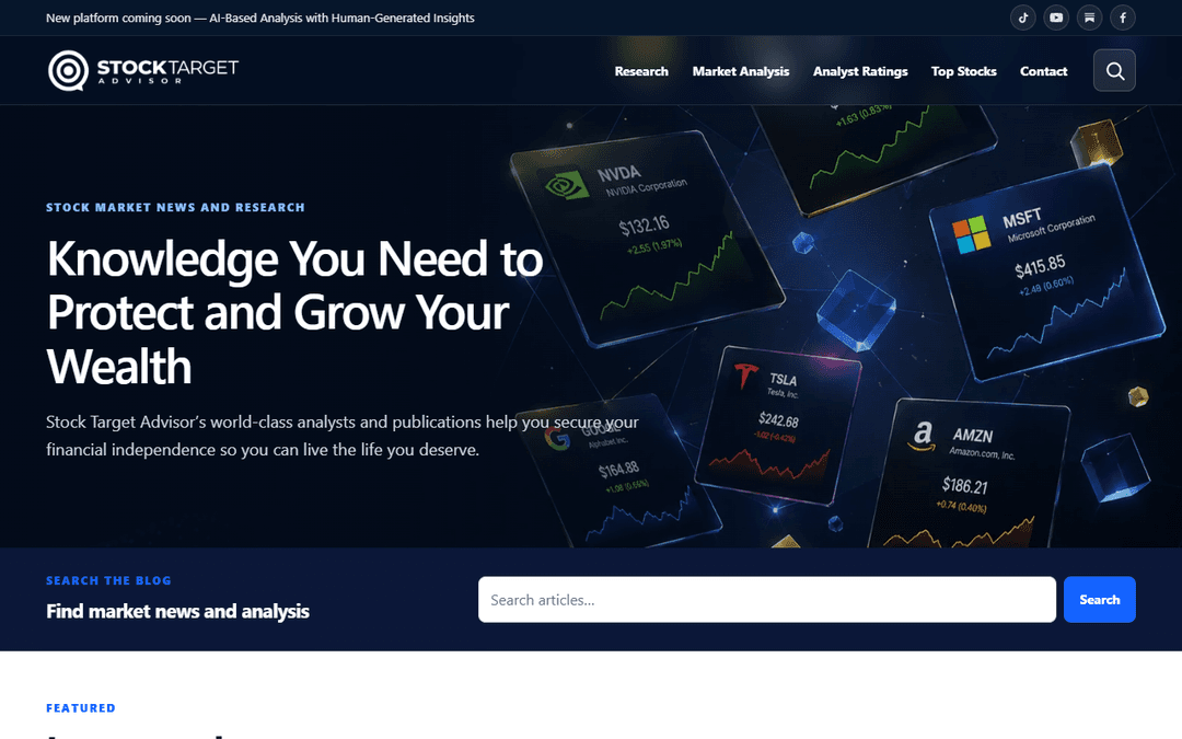 stocktargetadvisor.com publisher screenshot