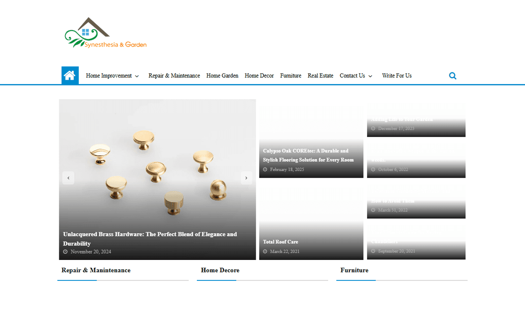 synesthesiagarden.com publisher screenshot