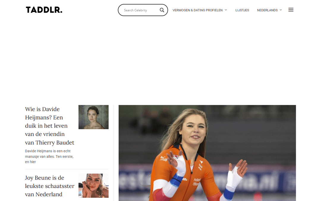 taddlr.com/nl publisher screenshot