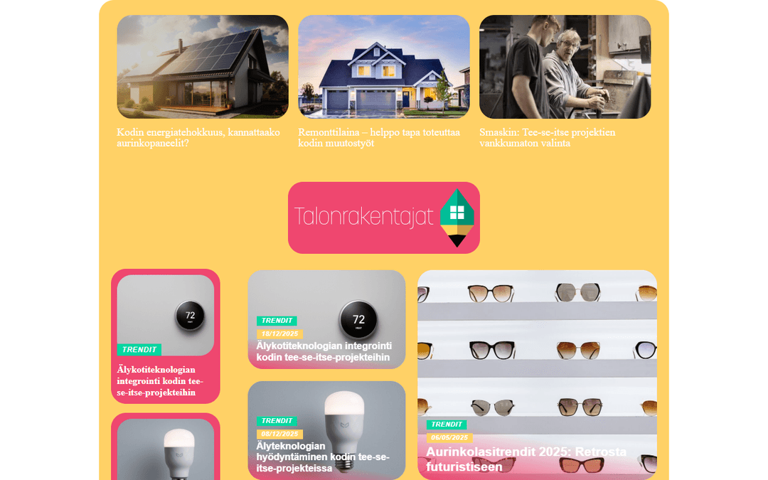 talonrakentajat.fi publisher screenshot