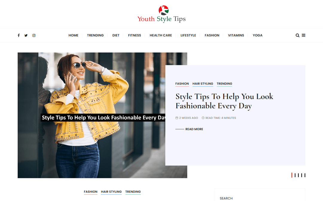 youthstyletips.com publisher screenshot