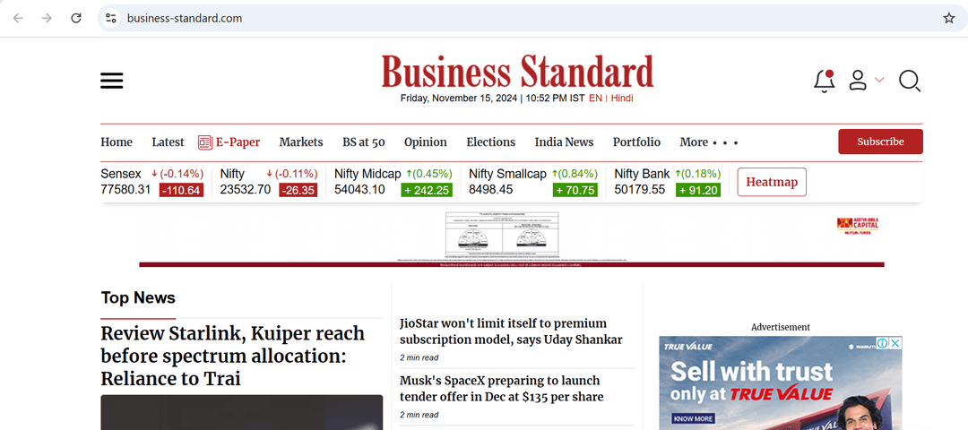 mwebantu.news publisher screenshot