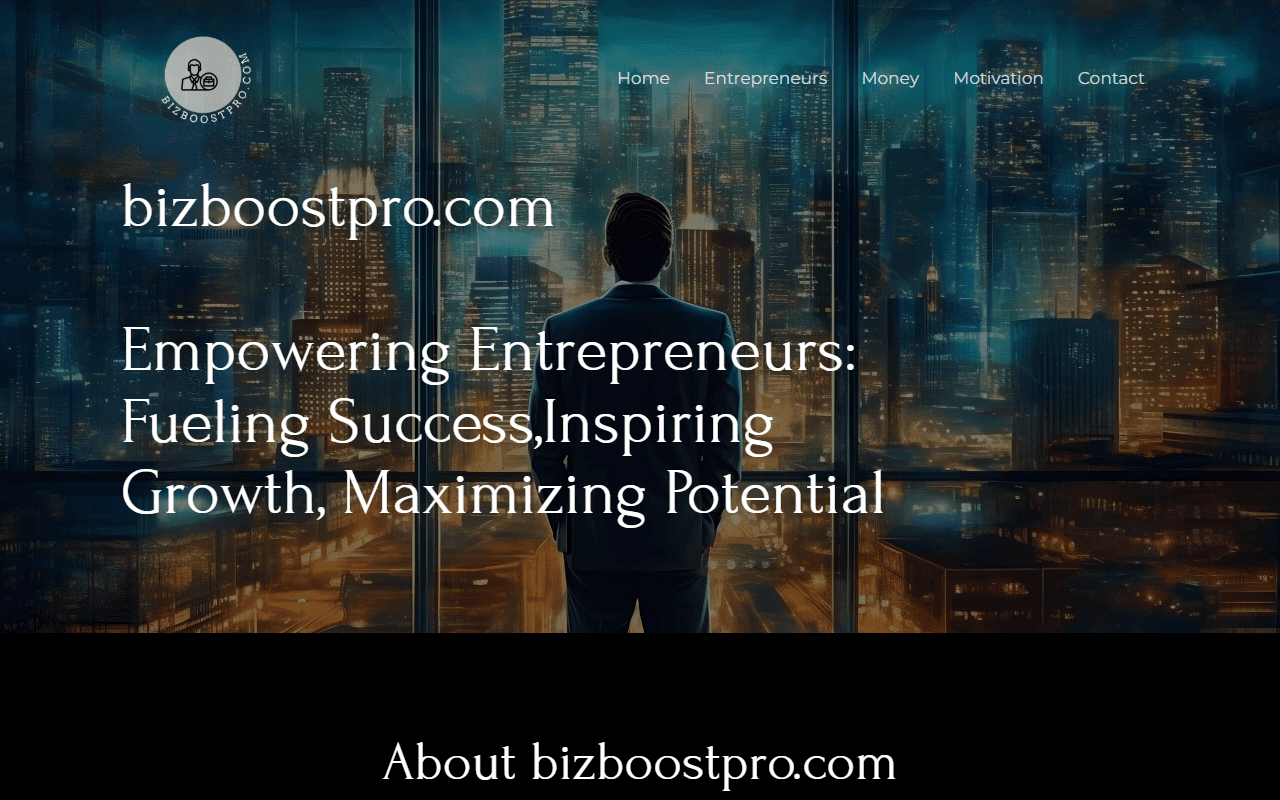 bizboostpro.com publisher screenshot