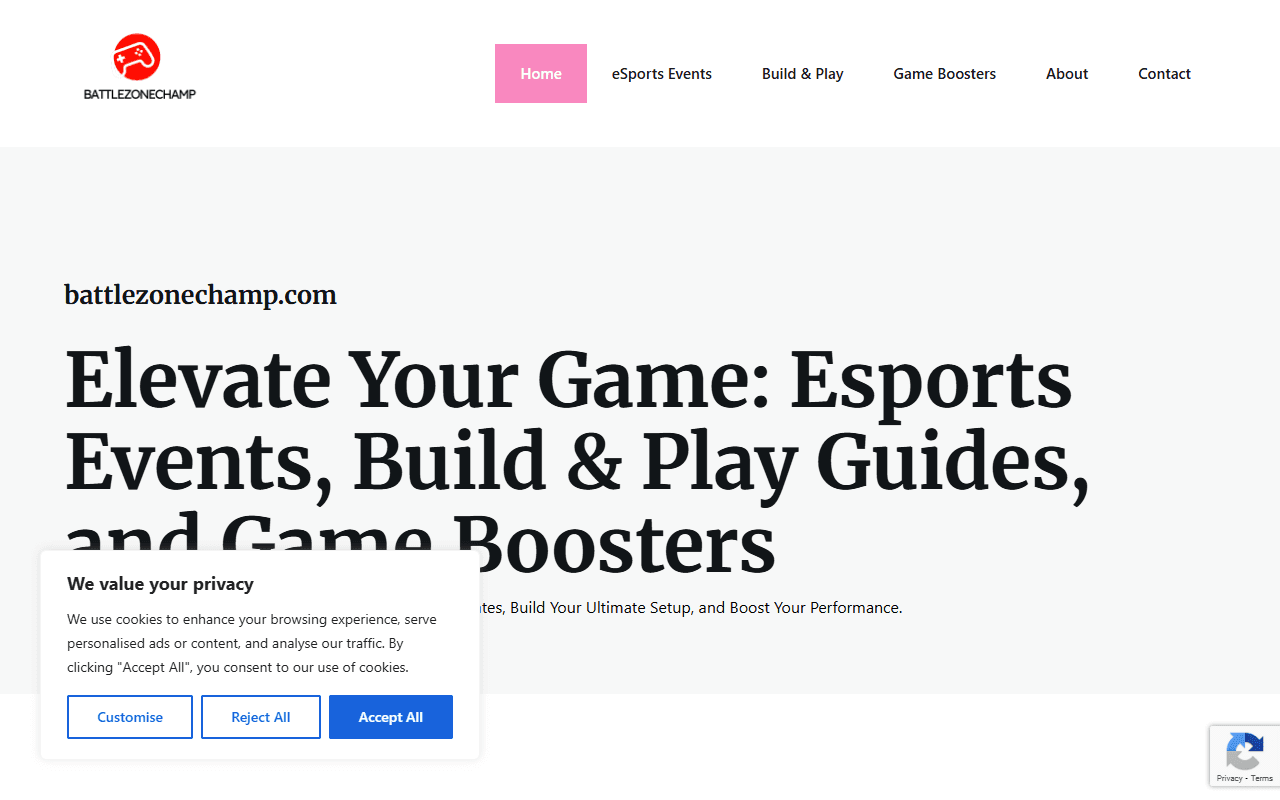 battlezonechamp.com publisher screenshot
