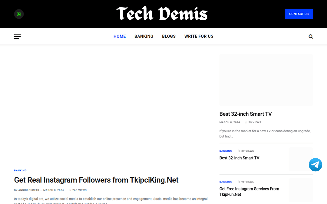 techdemis.org publisher screenshot