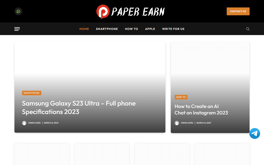 paperearn.net publisher screenshot