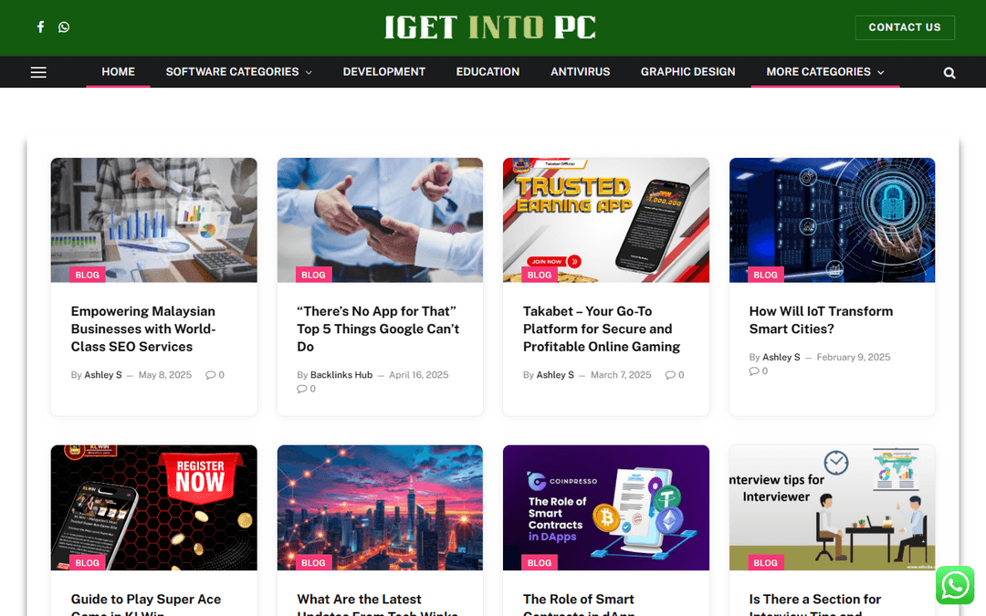igetintopc.com.in publisher screenshot
