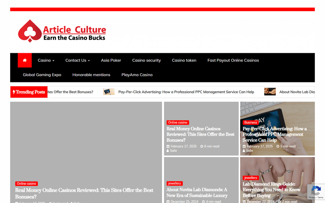 articleculture.com publisher screenshot