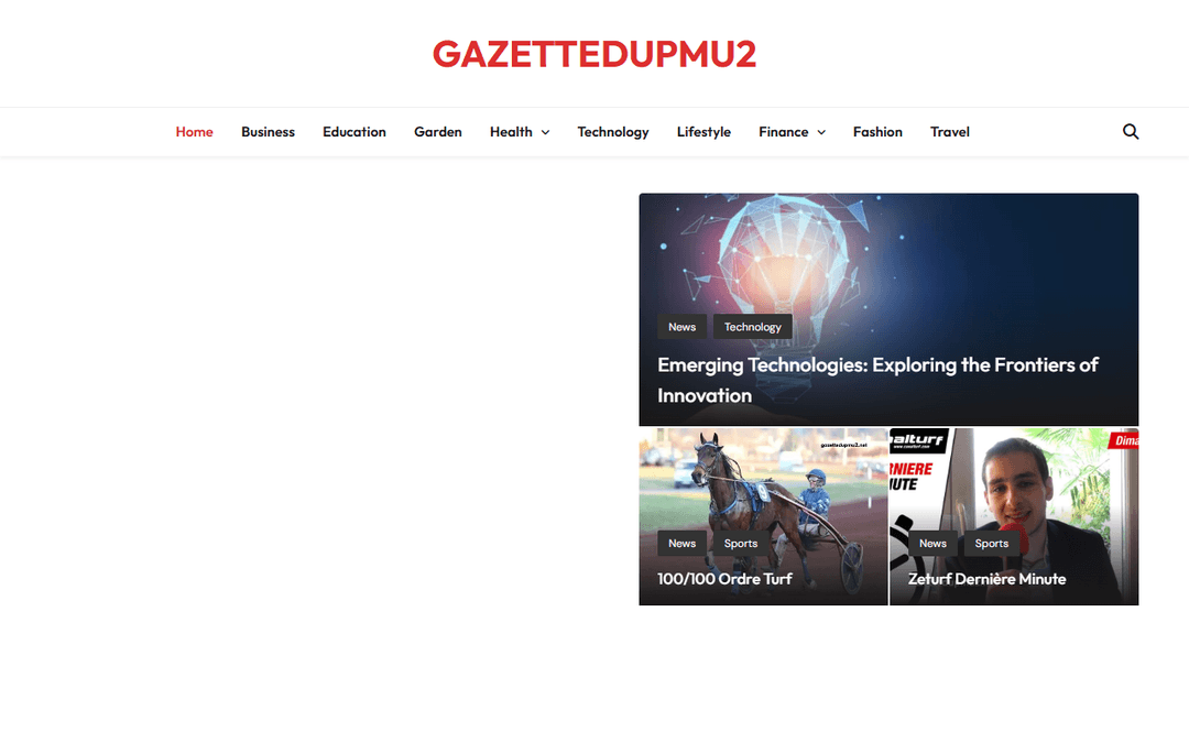 gazettedupmu2.net publisher screenshot