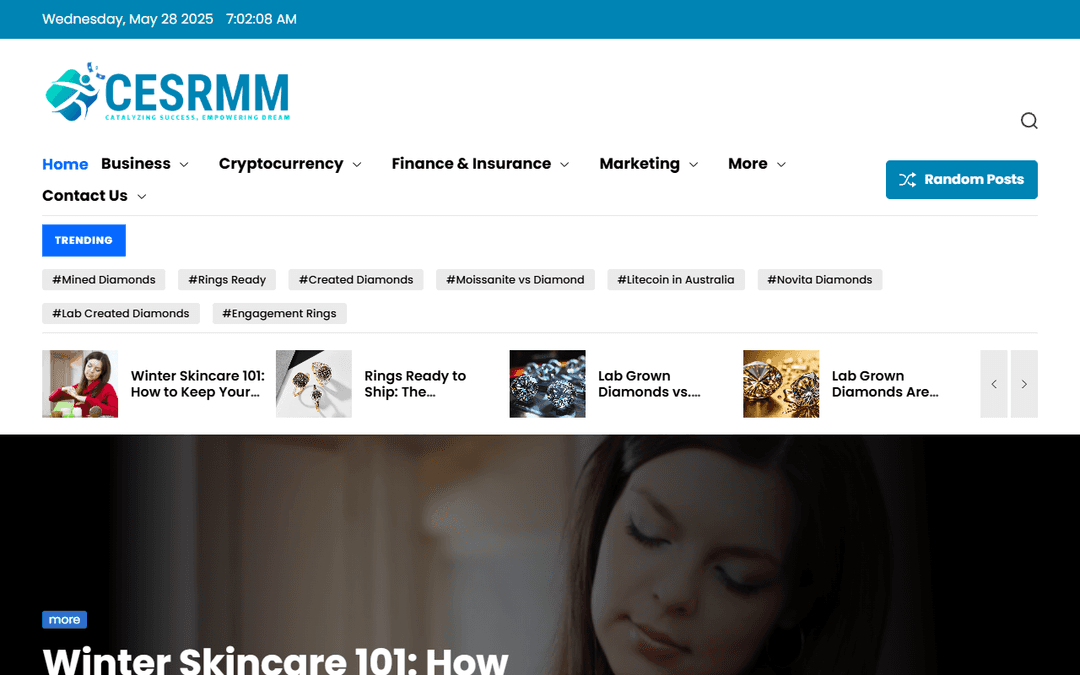 cesrmm.org publisher screenshot