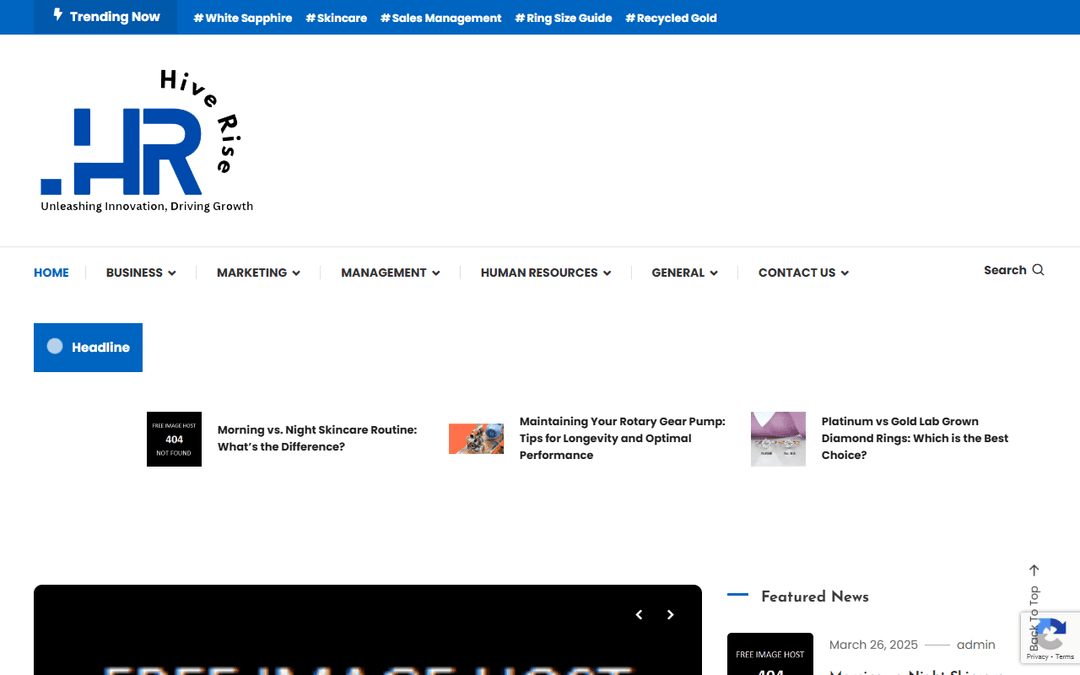 hiverise.com publisher screenshot