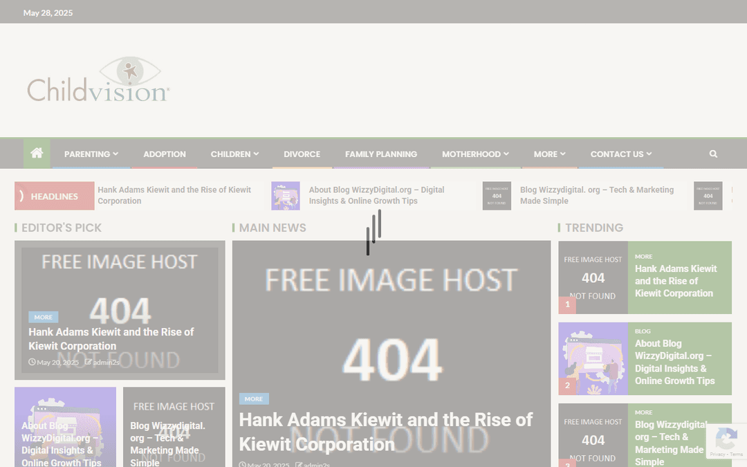 childvision.org publisher screenshot