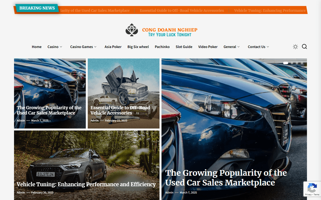 congdoanhnghiep.com publisher screenshot
