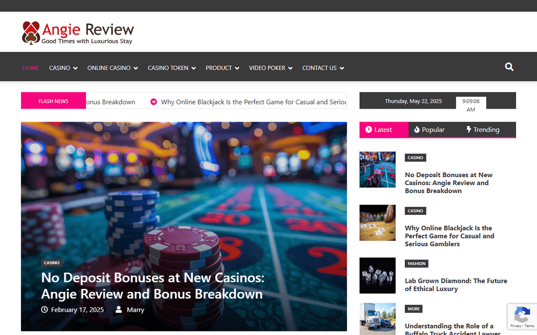 angiereview.com publisher screenshot