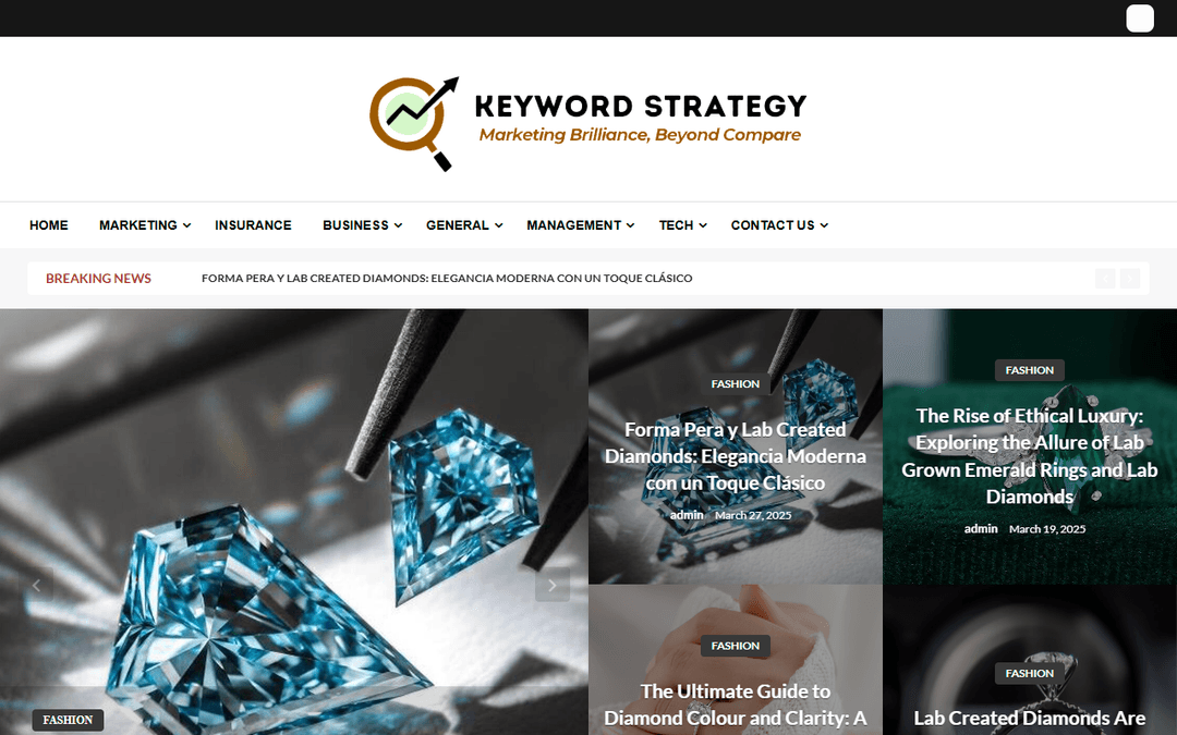 keywordstrategy.org publisher screenshot