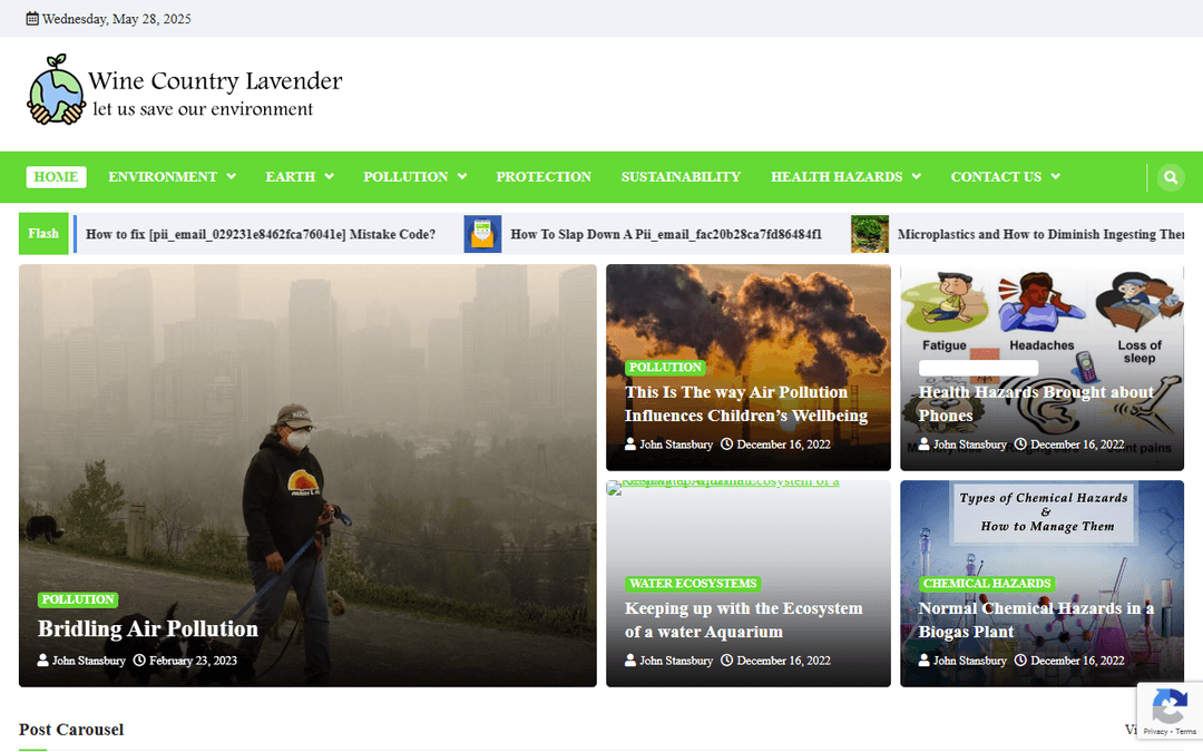 winecountrylavender.com publisher screenshot