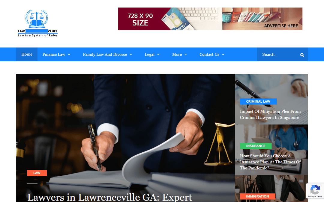 lawclues.com publisher screenshot
